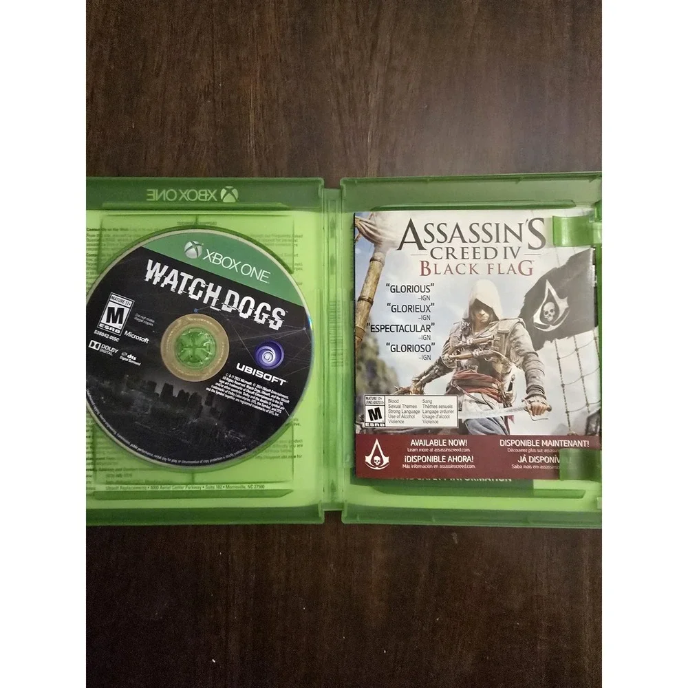 Watch Dogs (Microsoft Xbox‎ One) Game case & Disc Included - Tested & Plays